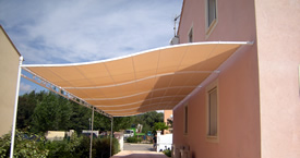 Réparation et fabrication de Pergolas et de toiles tendues