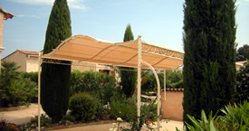 Réparation et fabrication de Pergolas et de toiles tendues