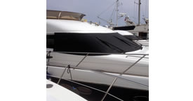 Rideaux pare brise PRINCESS 57 - La Sellerie Londaise
